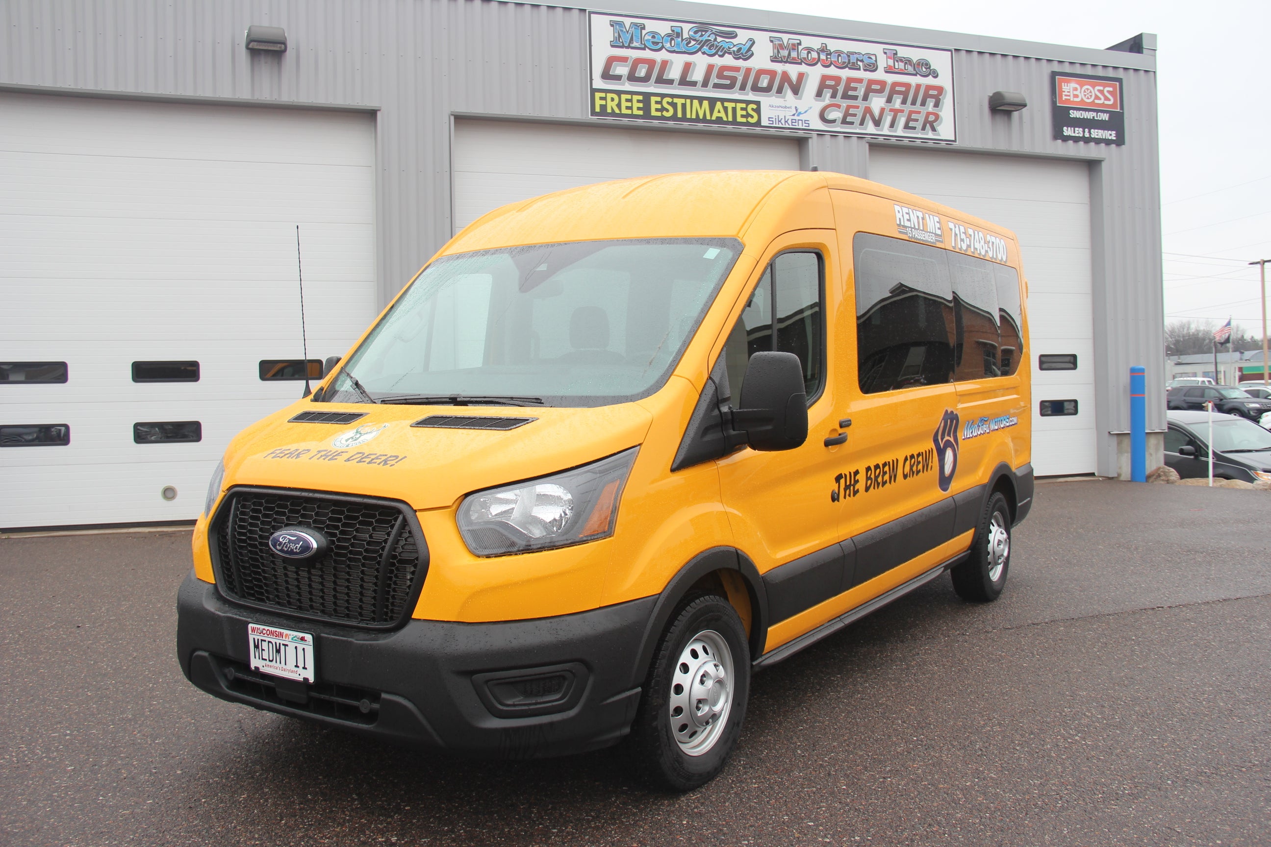 Wisconsin Sports 15 Passenger Van | Medford Motors, Inc. in Medford WI