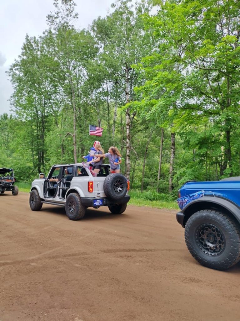 In Action at the Perkinstown Parade 2024