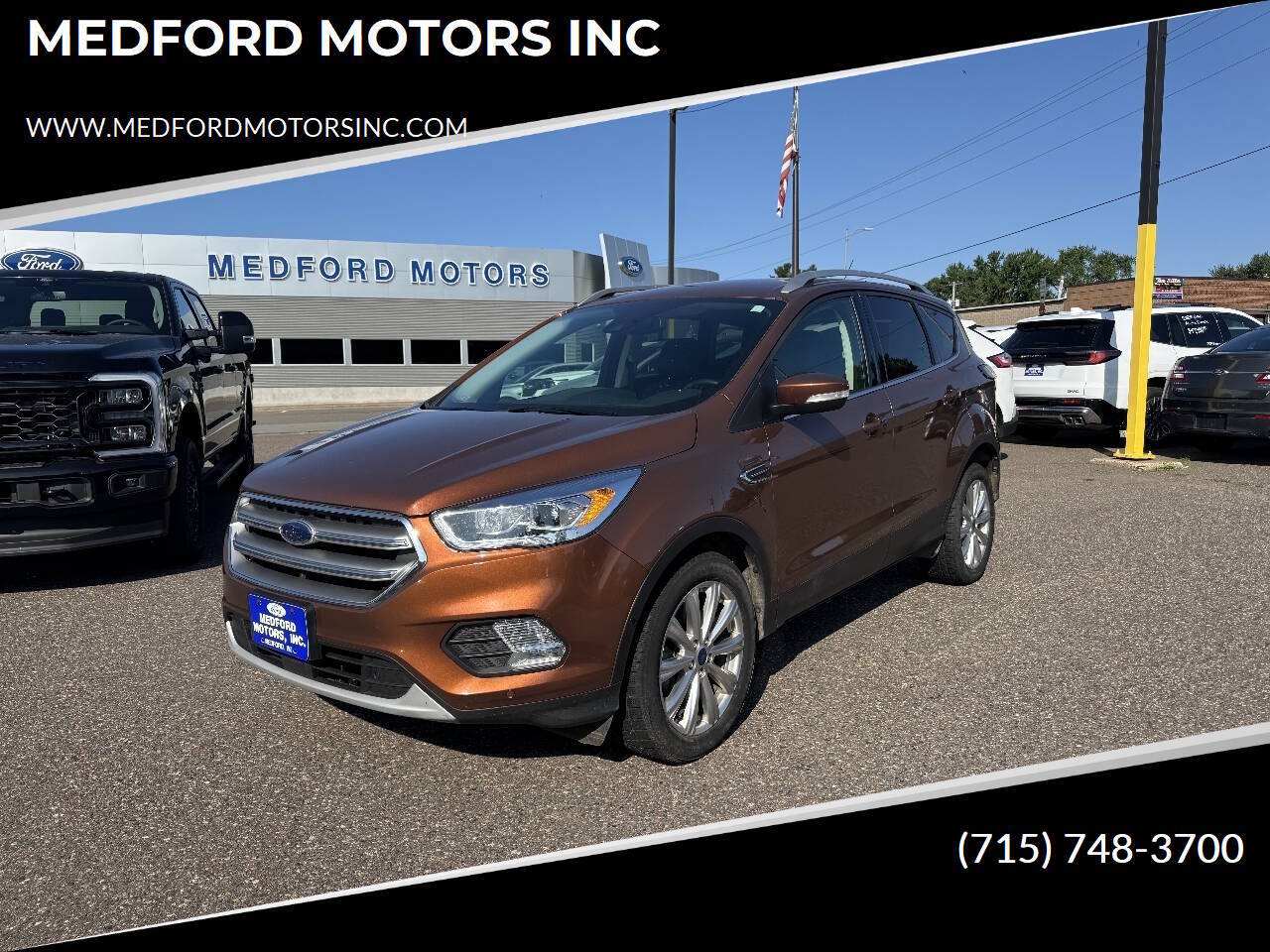 2017 Ford Escape Titanium AWD 4dr SUV