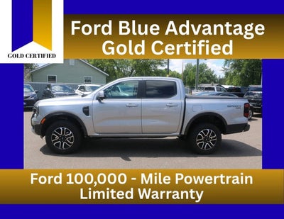 2024 Ford Ranger Lariat 4x4 4dr SuperCrew 5.0 ft. SB
