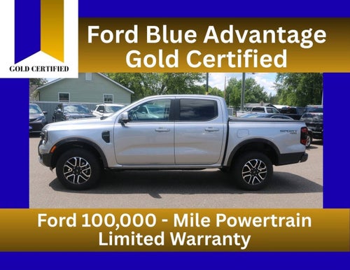 2024 Ford Ranger Lariat 4x4 4dr SuperCrew 5.0 ft. SB