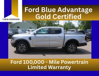 2024 Ford Ranger Lariat 4x4 4dr SuperCrew 5.0 ft. SB