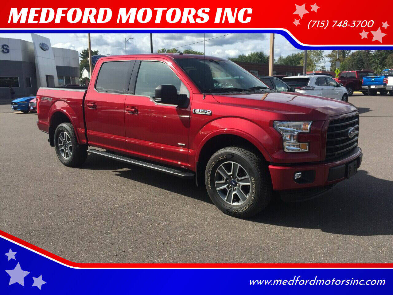 2016 Ford F-150 XLT 4x4 4dr SuperCrew 5.5 ft. SB