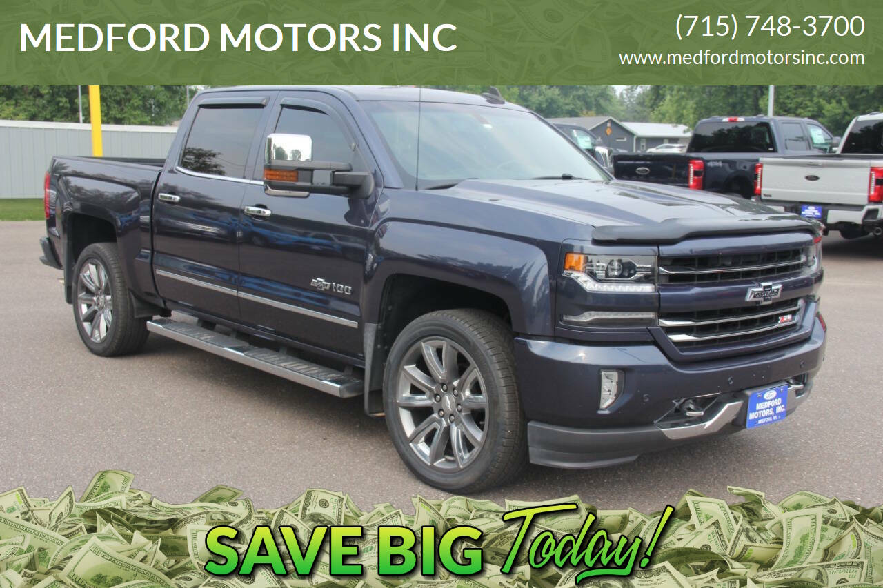 2018 Chevrolet Silverado 1500 LTZ Z71 4x4 4dr Crew Cab 5.8 ft. SB